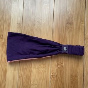 Lululemon Bang Buster Headband plum/pink
